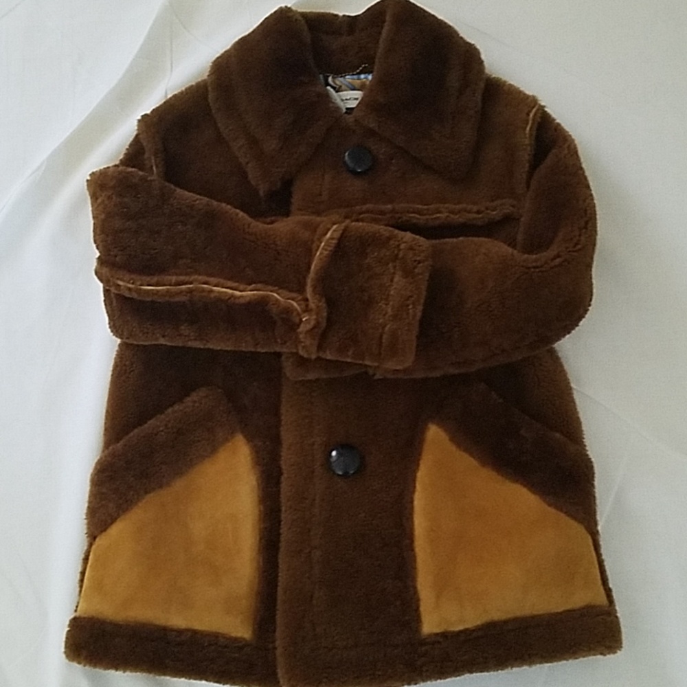 Coach Shearling Lamb coat size 2